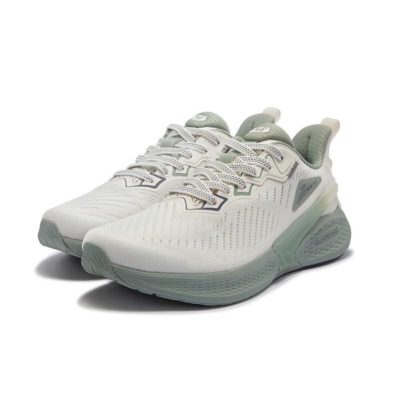 361° Abrasion Resistant Breathable Low top Casual Running Shoes Men’s Feather White Frost Color