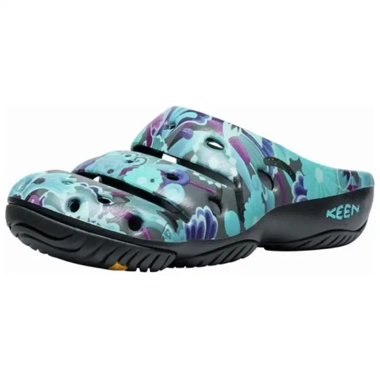 Keen x Gravityfree YOGI ARTS Comfortable Closed Toe Slippers Men's Blue