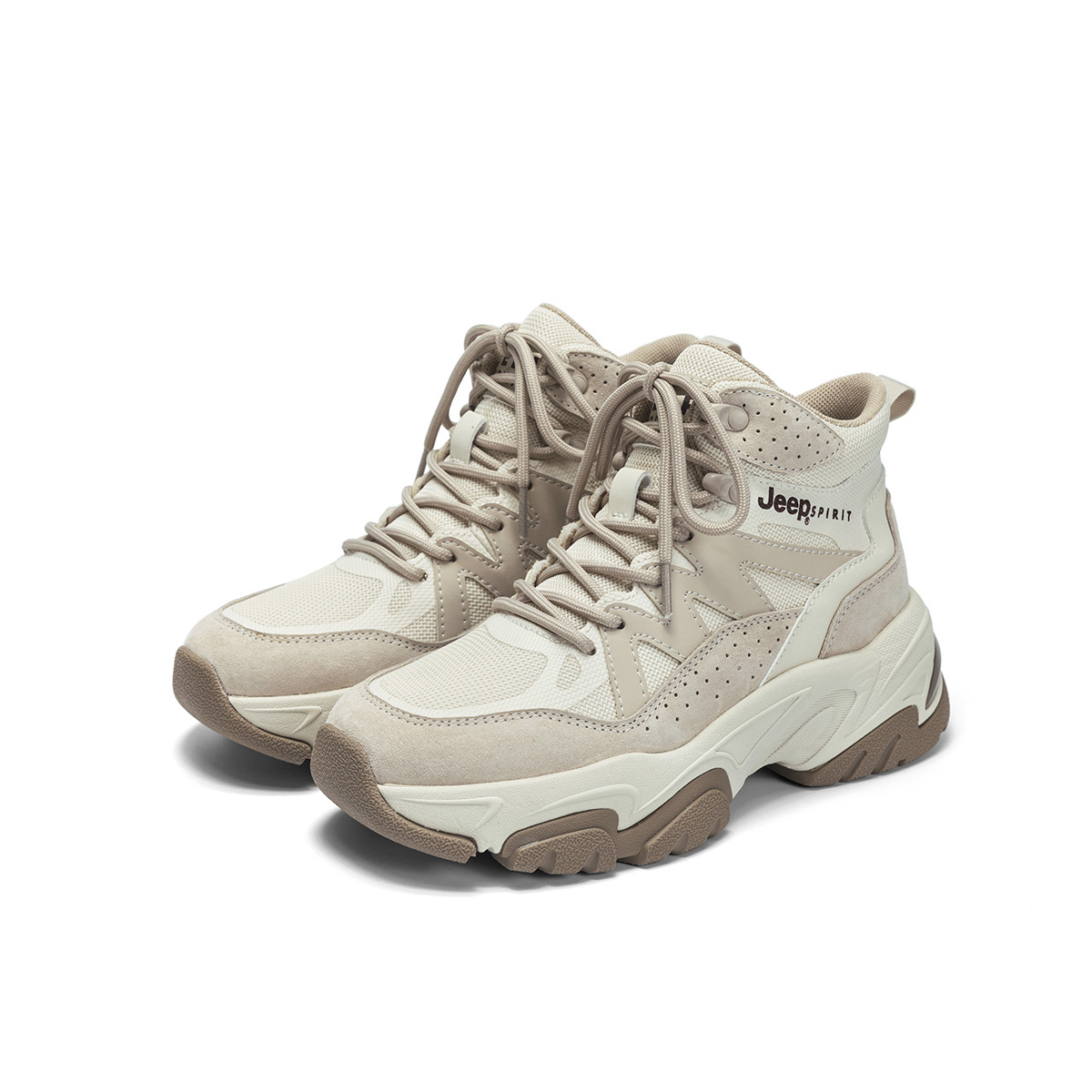JEEP SPIRIT Synthetic Leather High top Outdoor Shoes Women’s