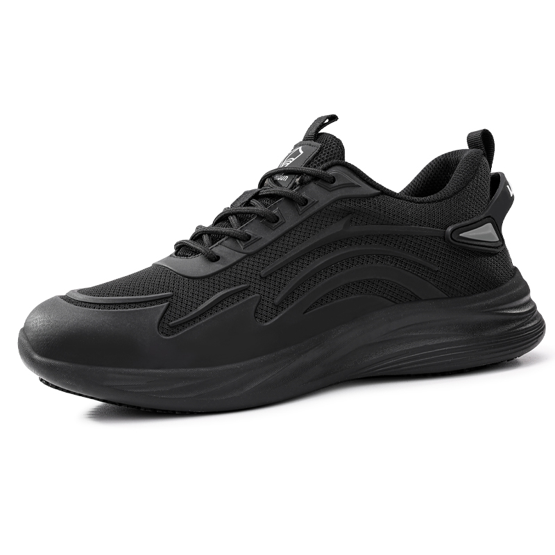 LANOUDUN Fabric Abrasion Resistant Low top Outdoor Shoes Men’s Black