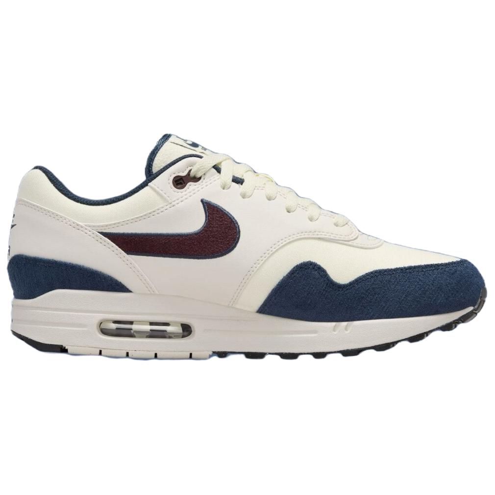 Nike Air Max 1 Coconut Milk Burgundy Crush Navy