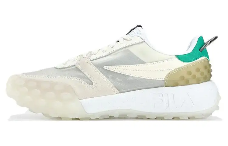 FILA Gara Low top Running Shoes Men's White Green