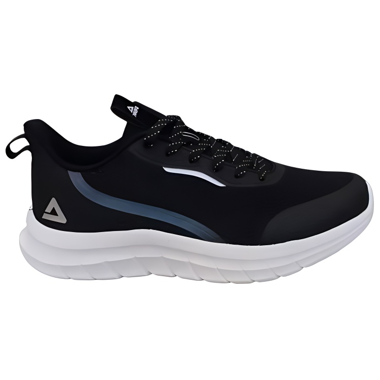 PEAK Comfortable And Breathable Cushioning, Wear Resistant Low top Running Shoes Women’s Black White