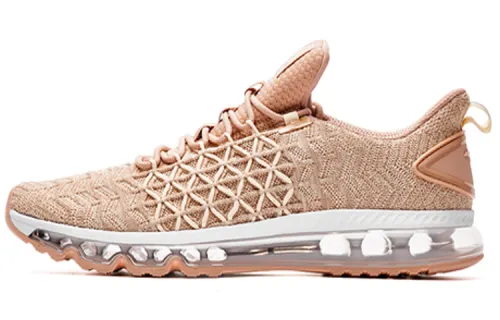 Anta Running Collection Full Length Air Cushion Cushioning Low top Running Shoes Women's Sand Gray