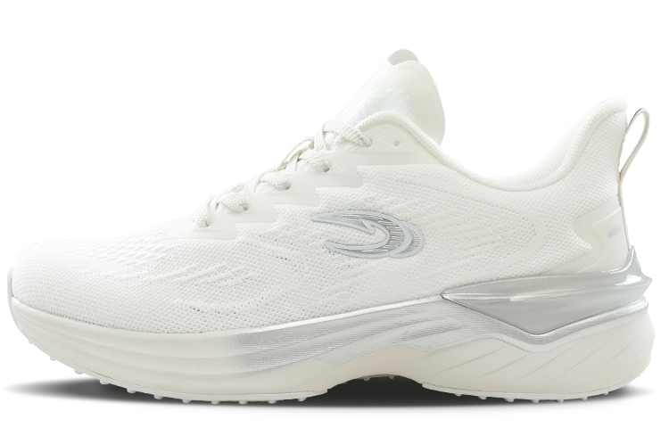 SAIQI Low top Supercritical Running Shoes Unisex Pearl White