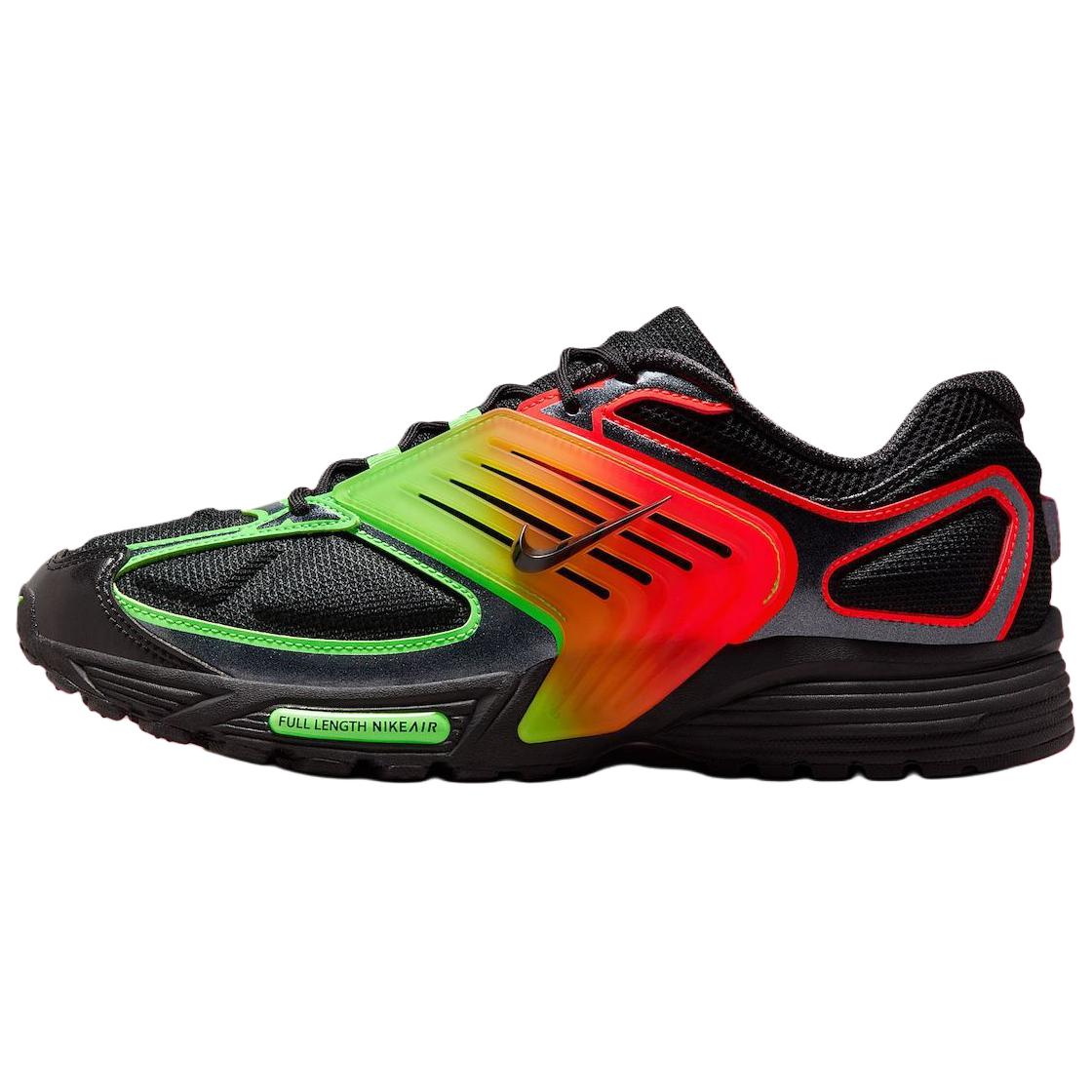 Nike Air Pegasus Wave Abrasion Resistant Abrasion Resistant Low top Running Shoes Unisex Black Green