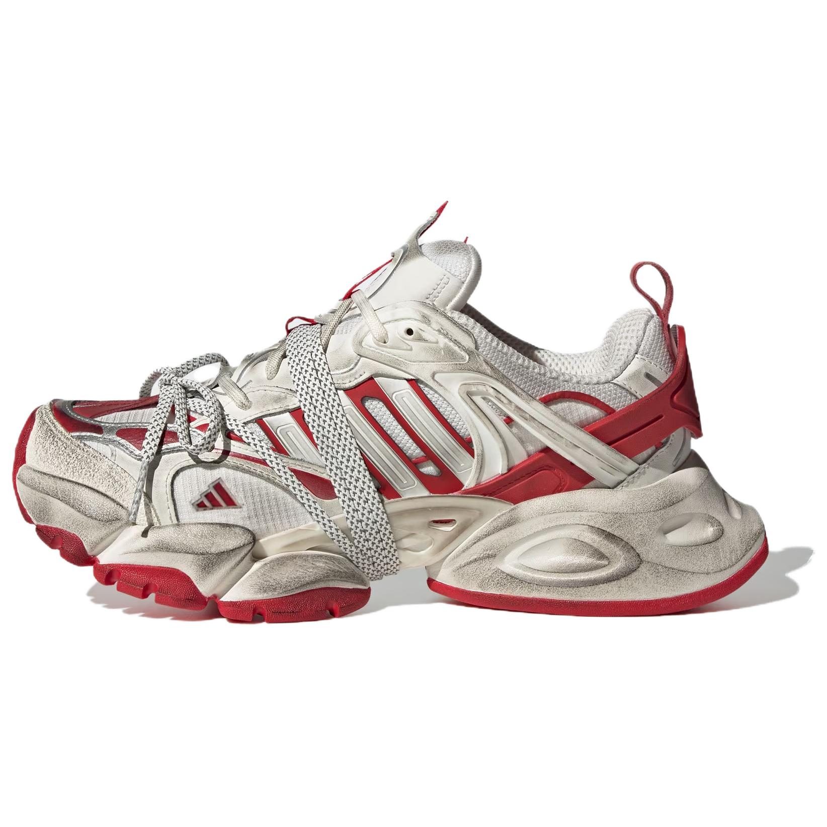 Кроссовки adidas XLG RUNNER DELUXE (бело-красные)