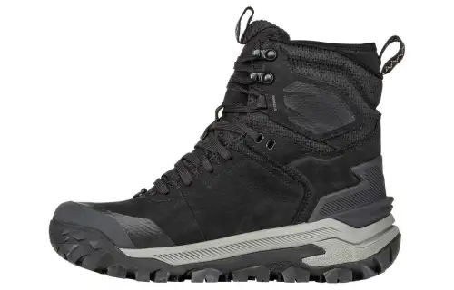 Oboz Footwear Bangtail Mid Insulated Waterproof Ankle Boots Men's Black