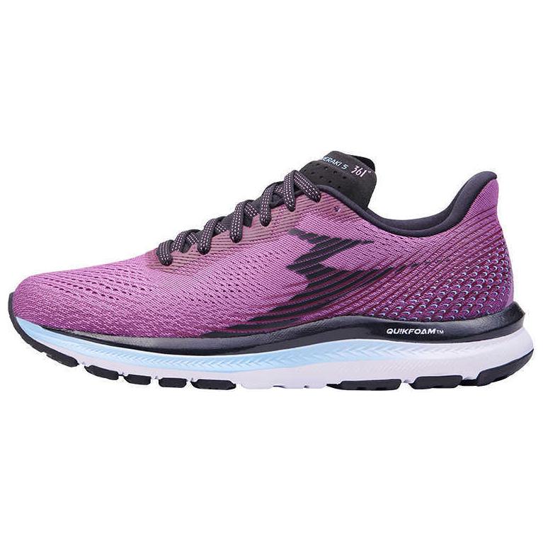 361° Slip Resistant Abrasion Resistant Low top Casual Running Shoes Women’s Purple Black