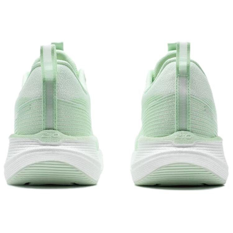 XTEP Kompanio Slip Resistant And Breathable Height Increasing Low top Casual Running Shoes Women’s Green