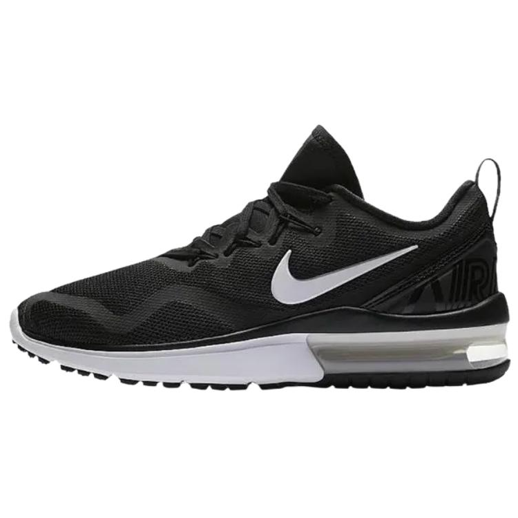 Nike Air Max Fury Abrasion Resistant Abrasion Resistant Low top Running Shoes Women’s Black White