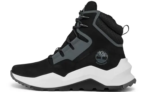 Timberland Madbury Side Zip Waterproof Boot 'Black Nubuck'