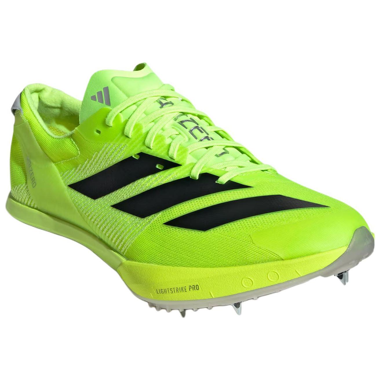 Adidas Adizero Finesse Spikes Lucid Lemon Core Black Halo Silver