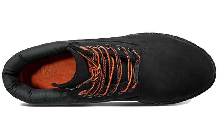 Timberland 6 Inch Premium Wide Fit Boots 'Black Nubuck'