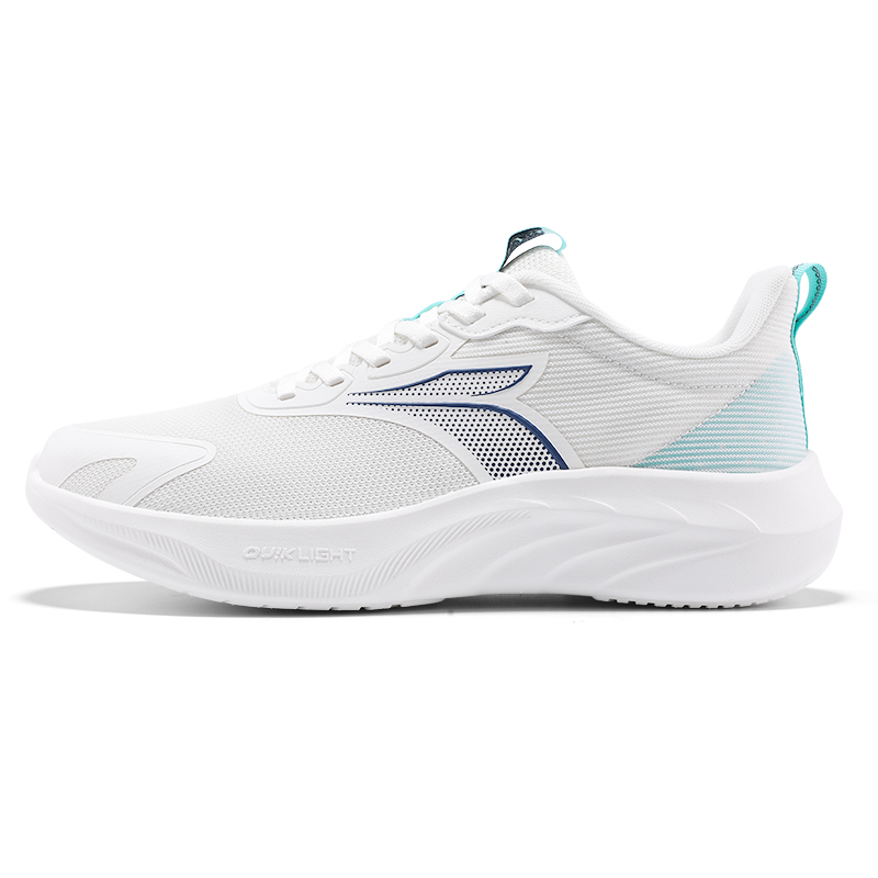 361° Slip Resistant, Abrasion Resistant, Lightweight Low top Casual Sprint Running Shoes Men’s White Blue