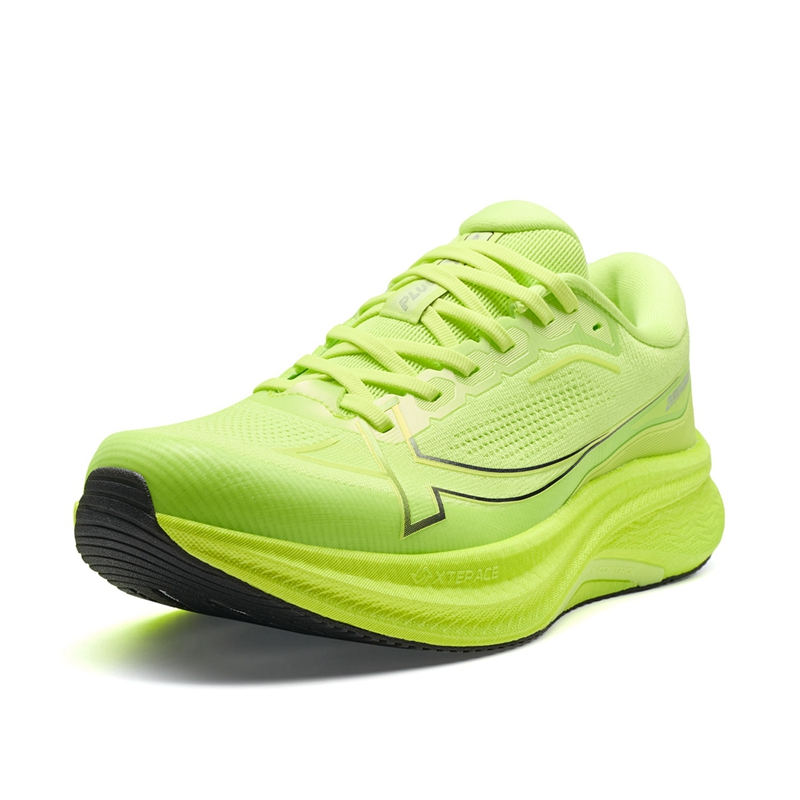XTEP 2000km PLUS Low top Training Sprint Running Shoes Men’s Electric Pink Green