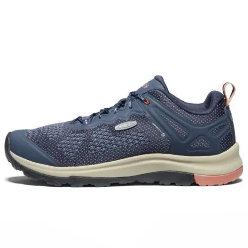 Keen Fashion Trend Abrasion Resistant Breathable Abrasion Resistant Breathable Low top Running Shoes Women's Blue
