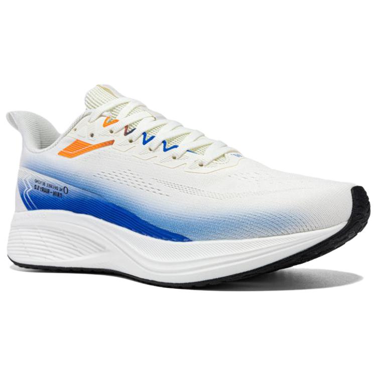 361° Slip Resistant Abrasion Resistant Low top Running Shoes Men’s White Blue