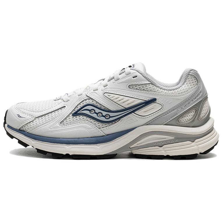 Saucony Kinvara Essence 4 Slip Resistant Abrasion Resistant Low top Casual Running Shoes Unisex White Blue