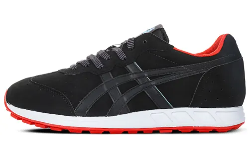 Onitsuka Tiger Running Shoes Men's Low Top Black