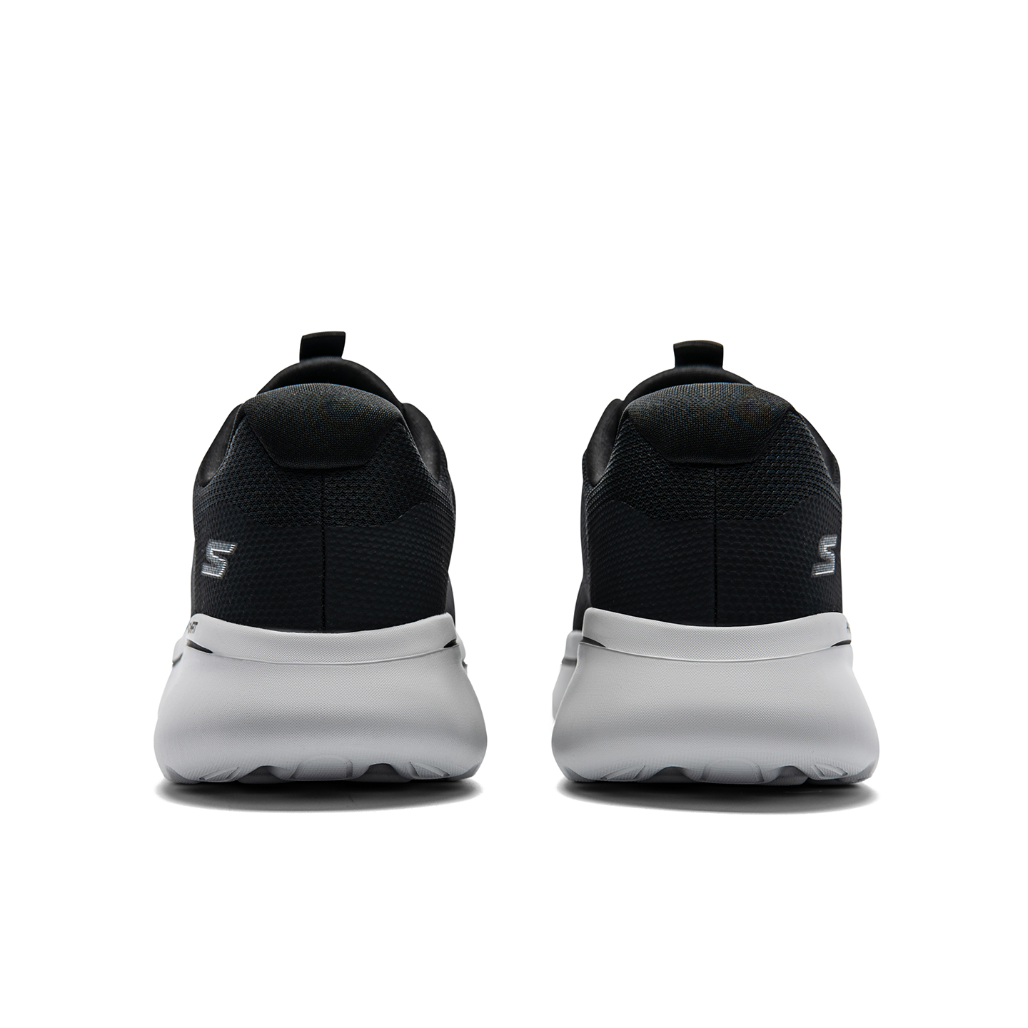 Skechers Go Walk Arch Fit Mesh Low top Running Shoes Men’s Black Gray