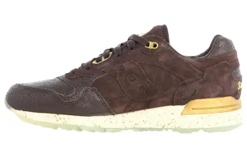 Saucony Shadow 5000 Cushioning Slip Resistant Abrasion Resistant Low top Running Shoes Men's Brown