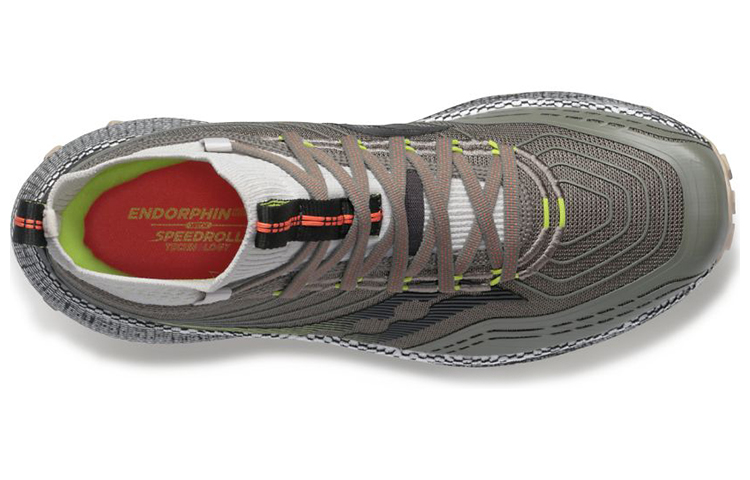 Saucony Endorphin Trail Mid Olive Black