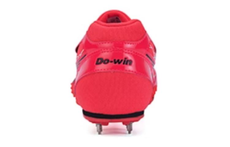 DO WIN Abrasion Resistant Low top Running Shoes Unisex Vermilion