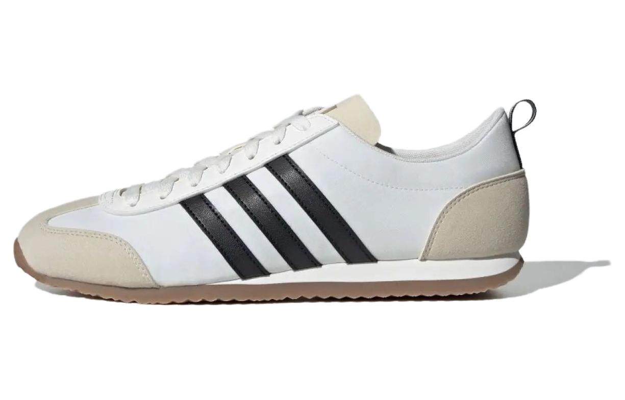 Кроссовки adidas neo VS JOG 2.0 (бело-черно-бежевые)