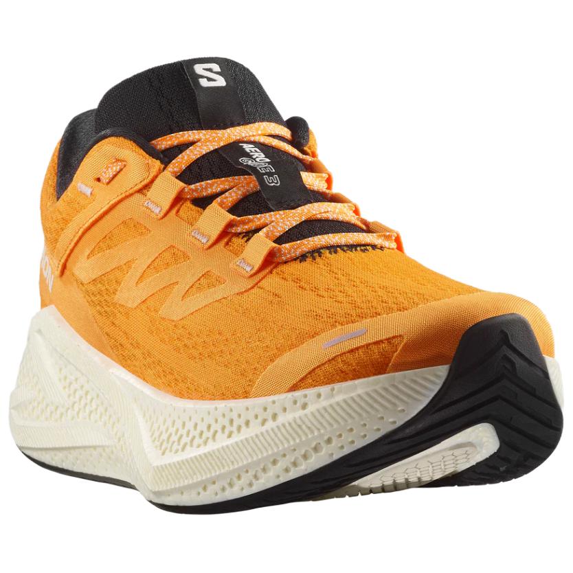 SALOMON AERO GLIDE 3 Mesh Cushioning Breathable Lightweight Low top Running Shoes Men’s Orange