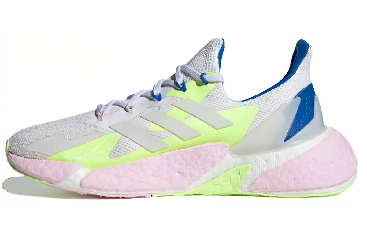 Adidas X9000l4 Fabric Breathable Mid top Casual Running Shoes Women's White Green