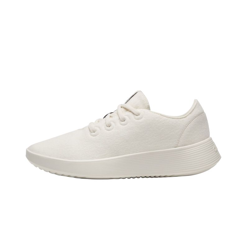 Allbirds Wool Runner Go Cushioning Low top Running Shoes Women’s Natural White