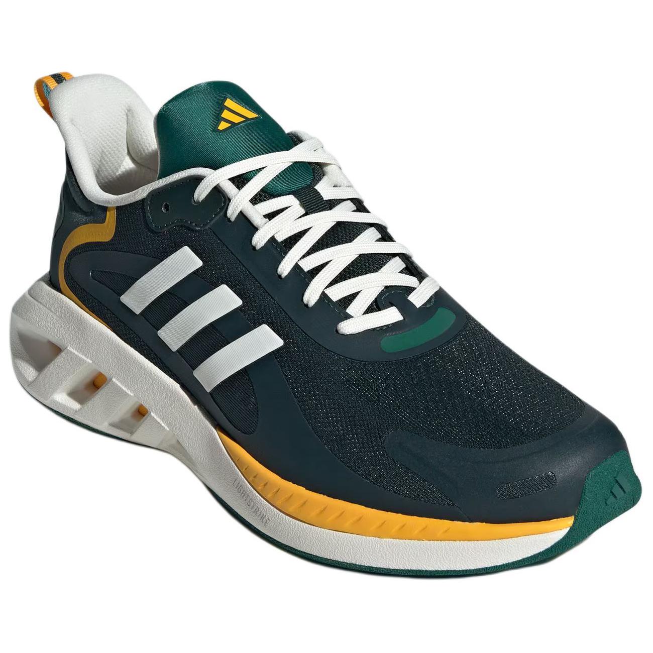 Adidas ALL DAY POWER Slip Resistant Abrasion Resistant Low top Running Shoes Unisex Dark Green