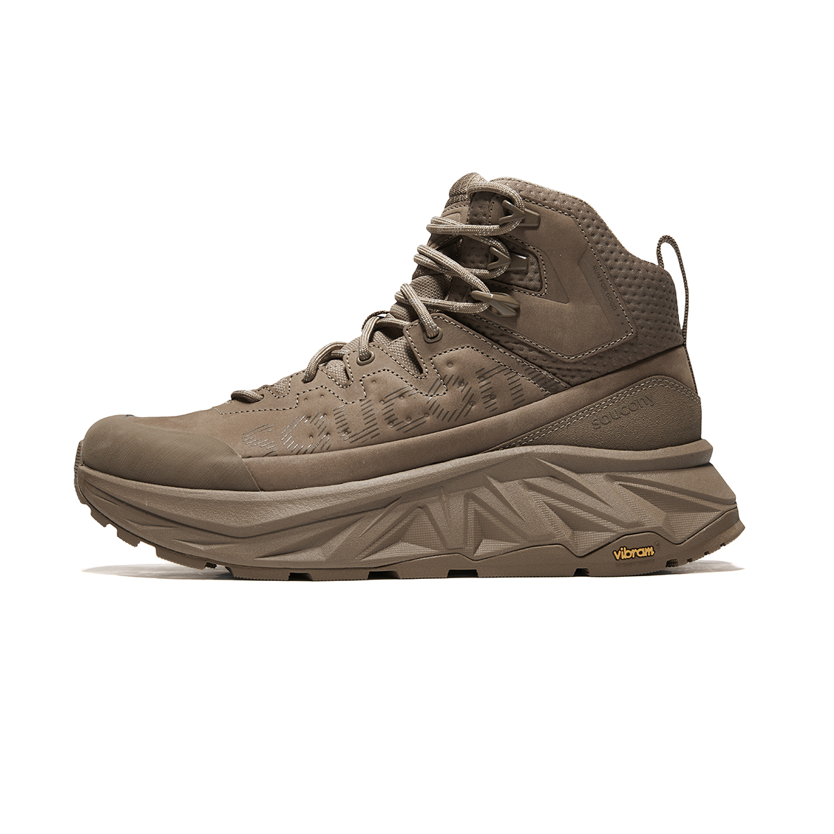 Saucony Mid top Running Shoes Unisex Coffee