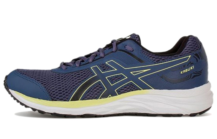 ASICS Kabuki Running Shoes Men's Low Top Blue