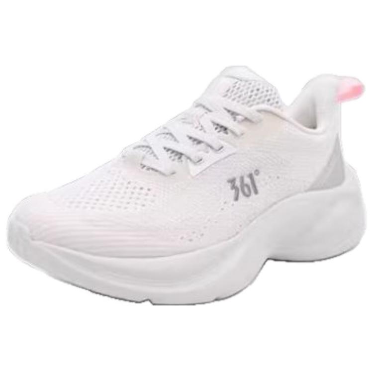 361° Breathable Lightweight Rebound Low top Casual Running Shoes Women’s White