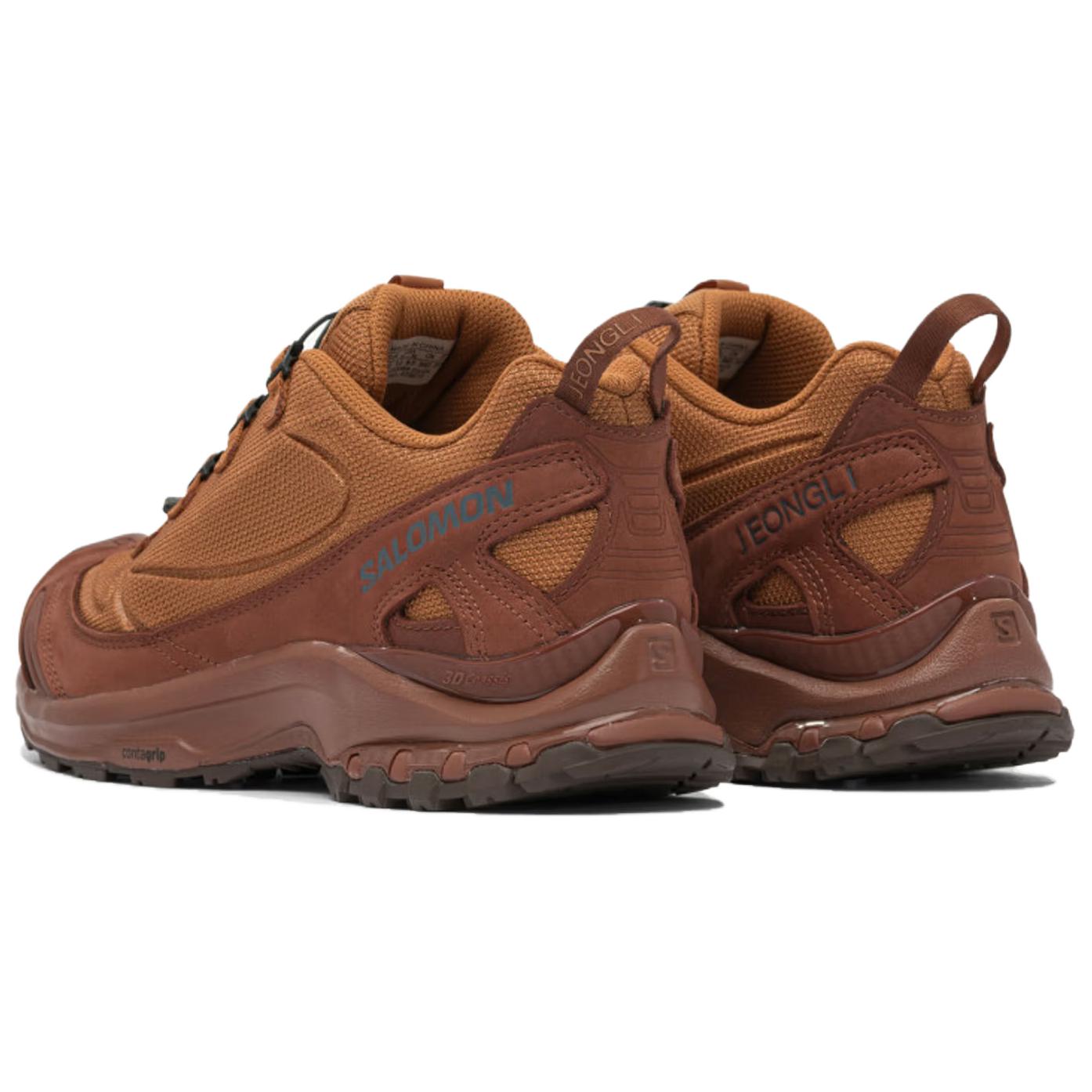 SALOMON x JEONGLI XA PRO 3D Cushioning Abrasion Resistant Breathable Low top Casual Trail Running Shoes Unisex
