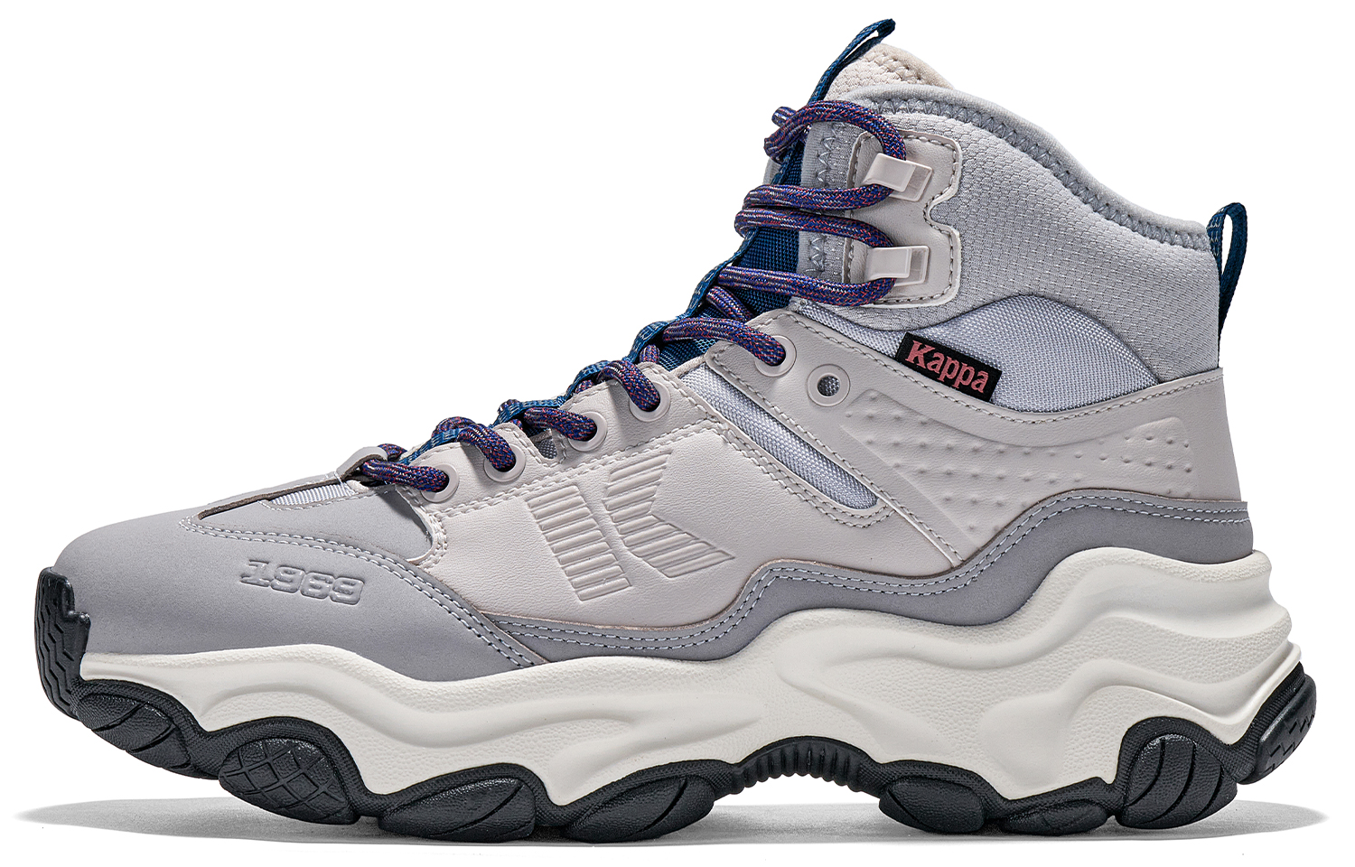 Kappa Slip Resistant Abrasion Resistant High top Running Shoes Women’s Blue Gray
