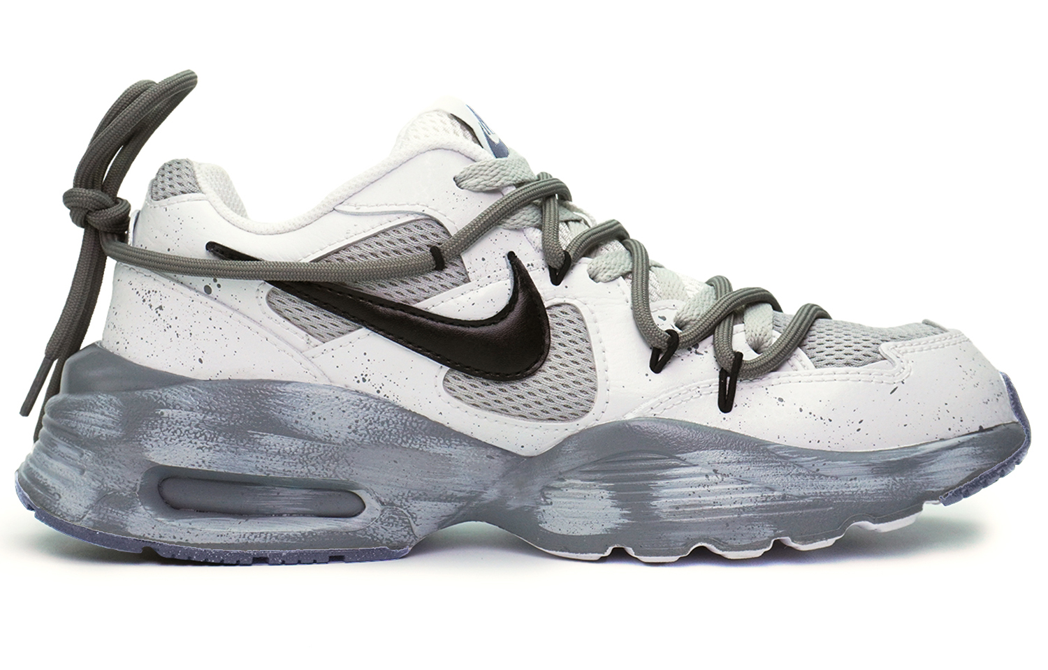 Nike Air Max Fusion Low top Running Shoes Women’s Gray White