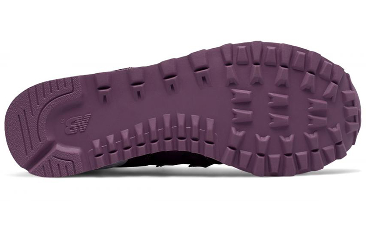 Женские кроссовки New Balance 574 (фиолетовые) — фото 5