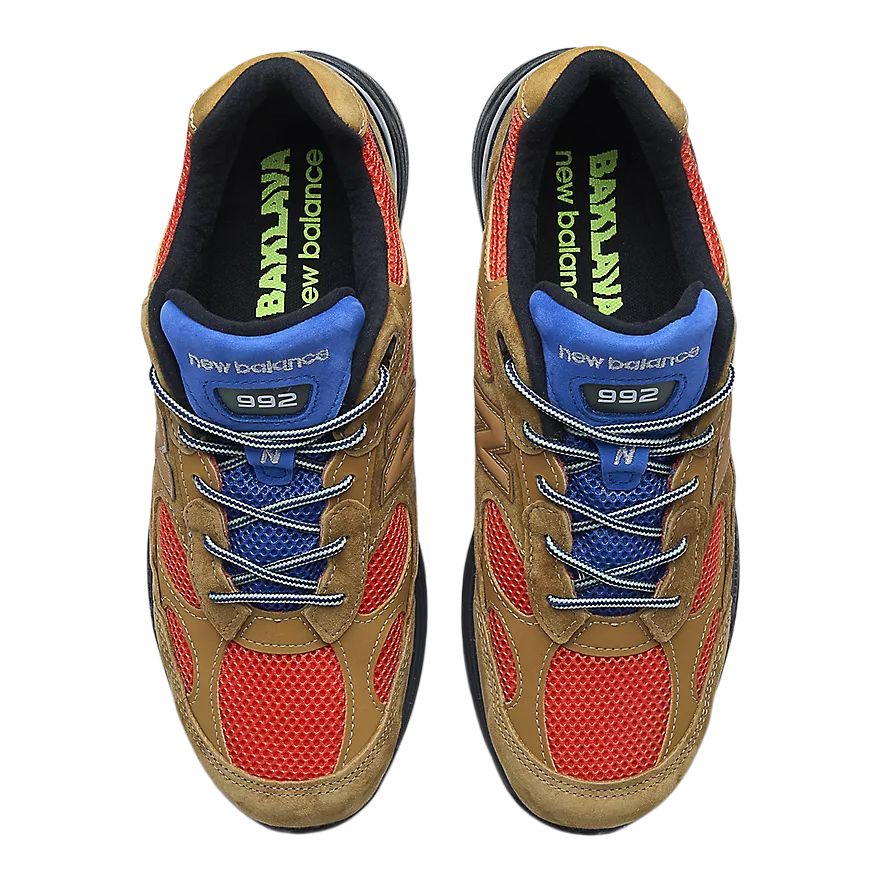 992 Action Bronson x 992 New Balance Made in Usa ‘Tan Orange Blue’