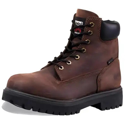Timberland Abrasion Resistant Cushioning Crew Outdoor Boots Men's Umber