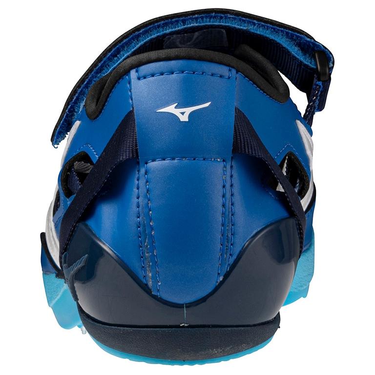 Mizuno Slip Resistant Abrasion Resistant Low top Sprint Running Shoes Unisex Blue White