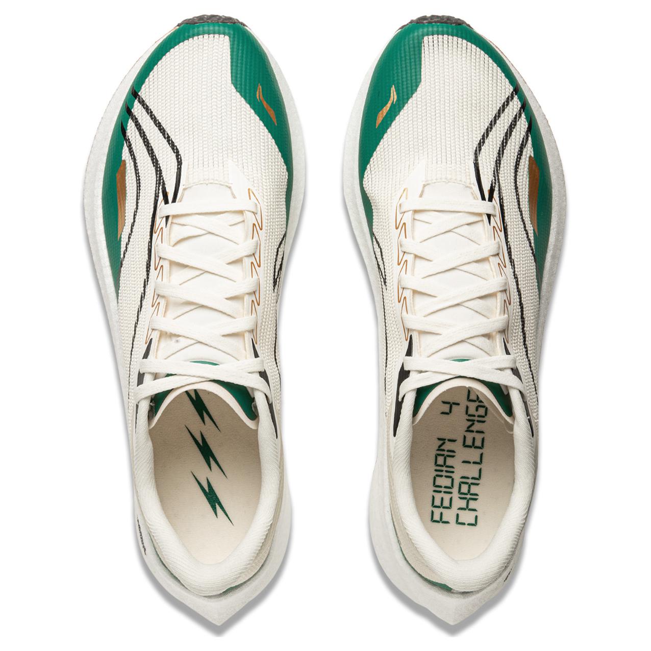 Li Ning Feidian 4 Challenger Textile, TPU Low top Carbon Plate Long Distance Running Racing Running Shoes Men’s