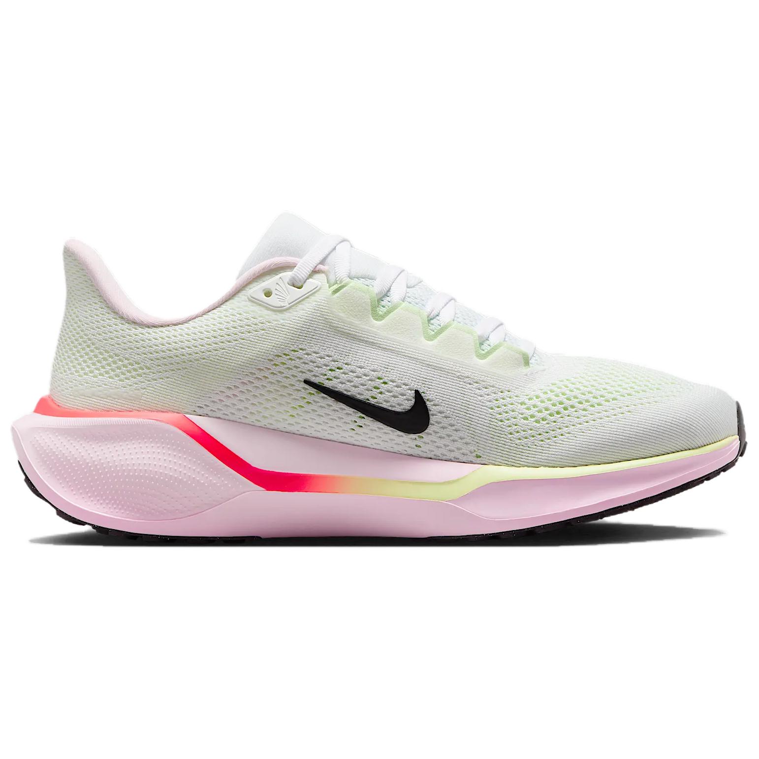 Nike Air Zoom Pegasus 41 White Pink Foam Bright Crimson Black Women’s