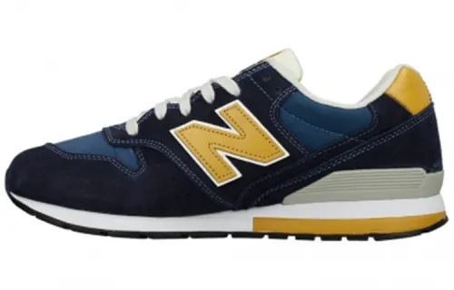 New Balance NB 996 Vintage Low top Running Shoes Unisex Blue Yellow