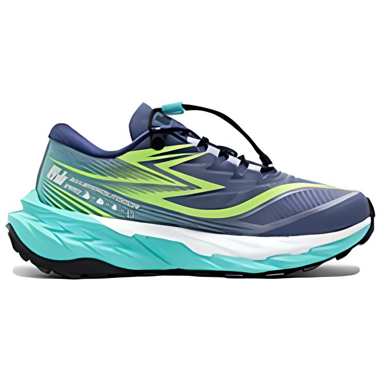 361° Cushioning Slip Resistant Low top Running Shoes Men’s Blue Green