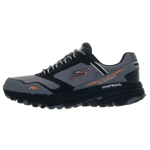 Skechers Go Run Trail Low top Running Shoes Men's Black Gray