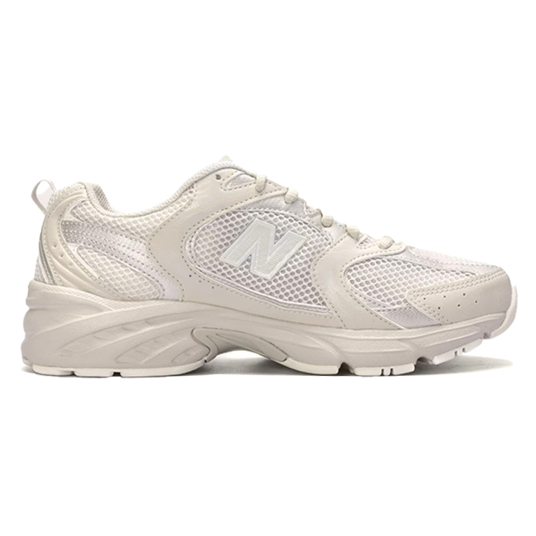 New Balance NB 530 Slip Resistant, Abrasion Resistant, Breathable Low top Running Shoes Unisex Milk Tea