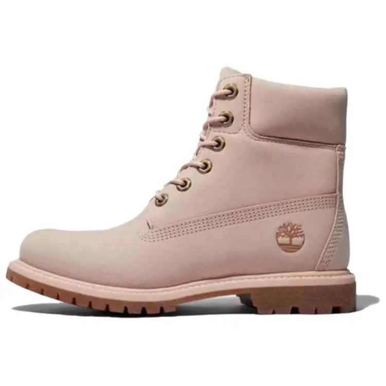 Timberland 6 Inch Tagged Boots 'Pale Pink' Women's